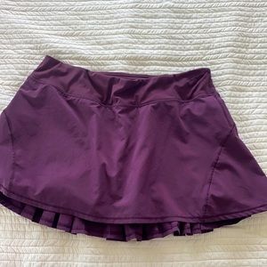 Tennis skirt with undershorts